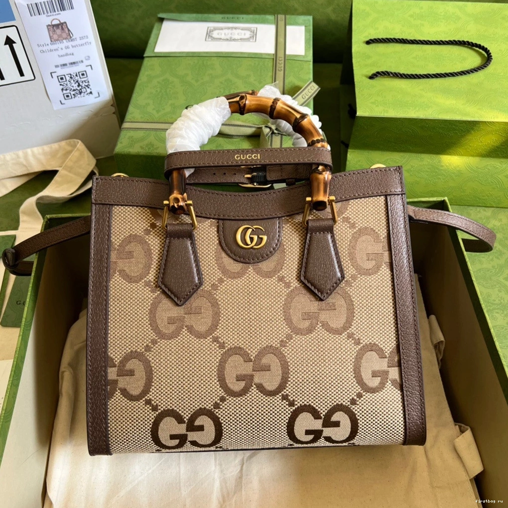 Firstbag ru GG small jumbo bag with Diana tote Gucci 0823